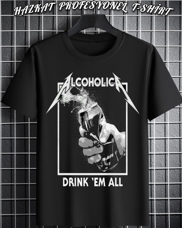 Alcolica Baskılı Tshirt