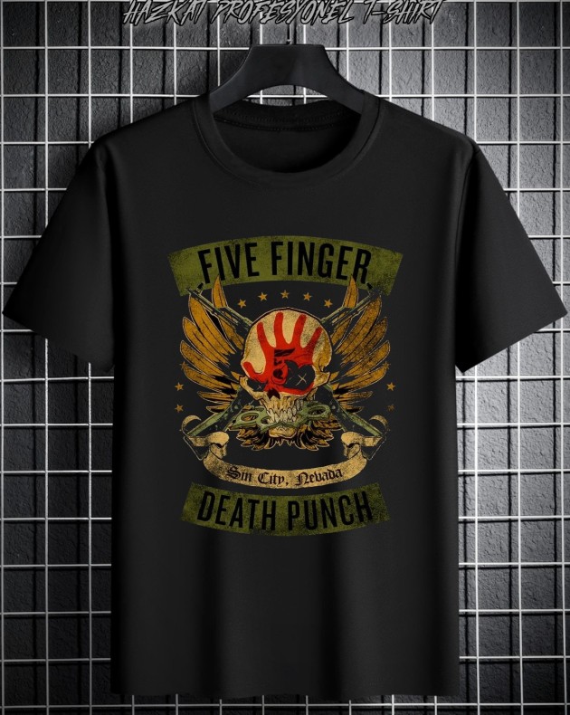 Fivefinger S Baskılı Tshirt