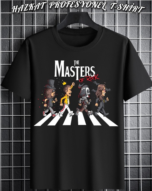 Rock Masters Baskılı Tshirt